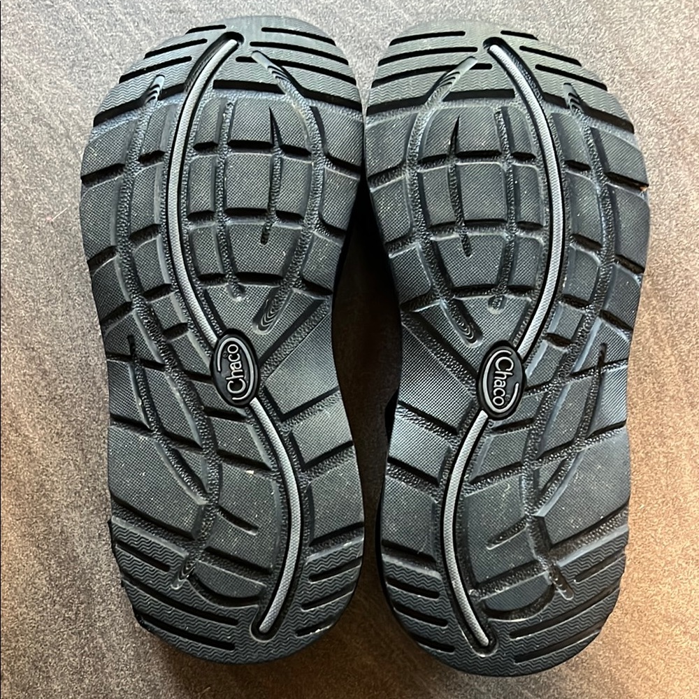 Chaco Zcloud 2 Solid Black Sandals - image 3